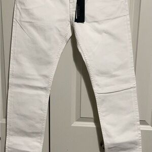 Versace Men's White Skinny Jeans